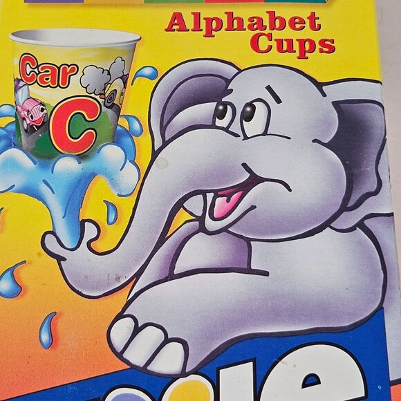 Dixie My First Alphabet Cups 5oz 100 Count Disposable Kids Lightweight Open Box - Picture 4 of 11